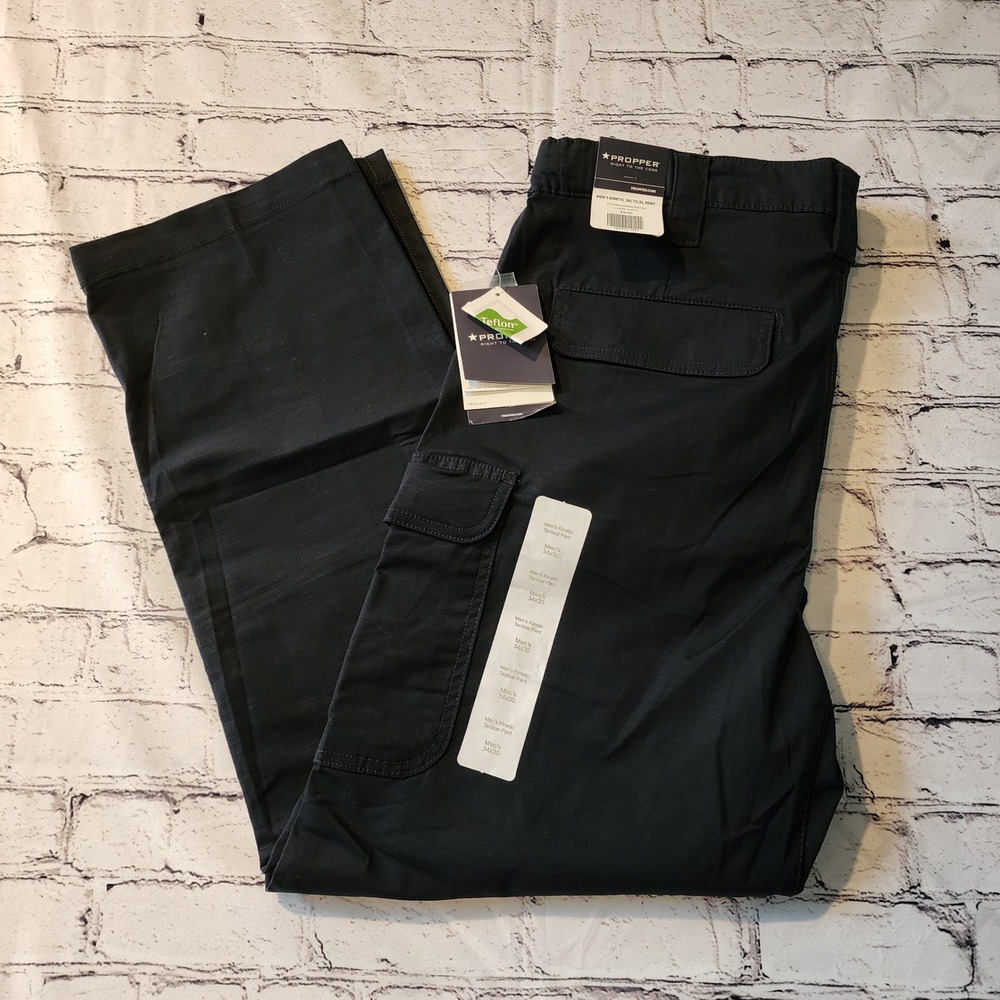 Propper Mens Kinetic Tactical Pants LAPD Navy F52944X450 34x30 NWT